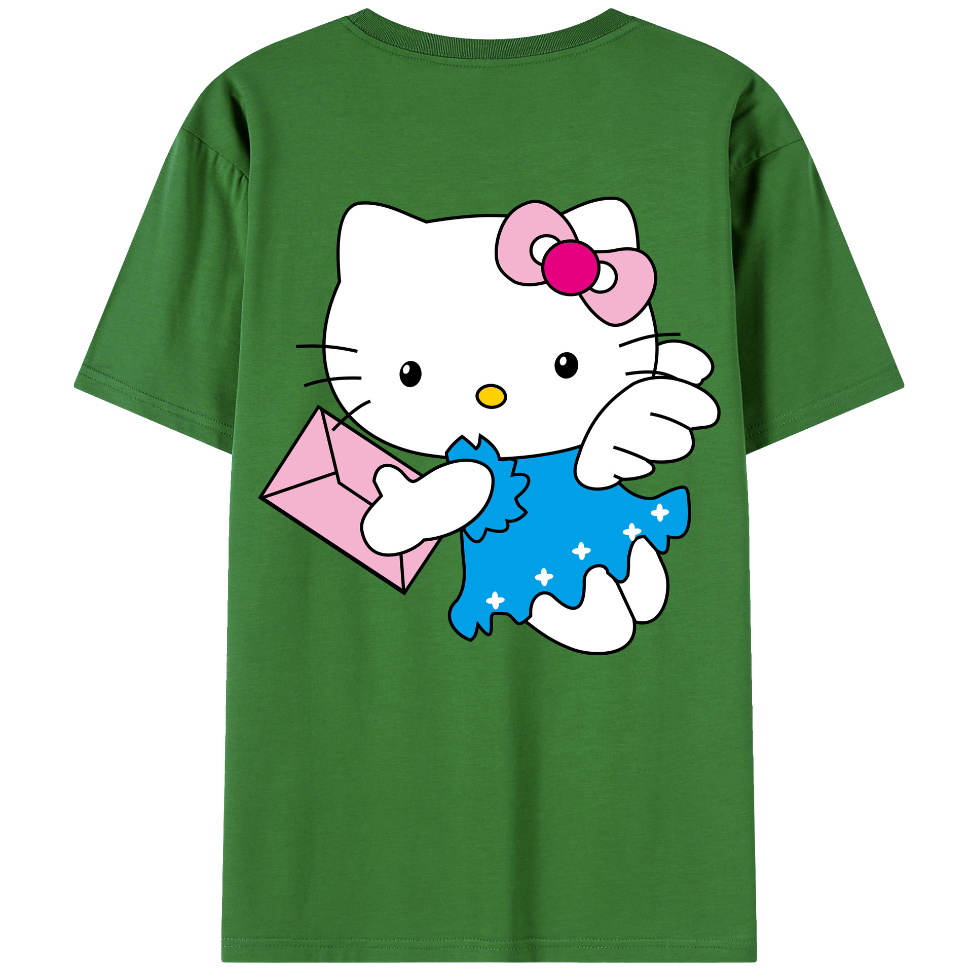 （画像用） Hello Kitty ハローキティ レディース半袖Tシャツ(バックプリント)